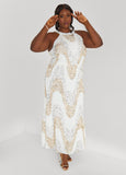 Sequined Velvet Gown