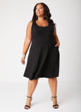 Jersey A Line Tank Dress