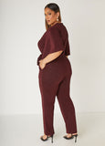 Straight Leg Lurex™ Jumpsuit