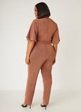 Lurex™ Straight Leg Jumpsuit