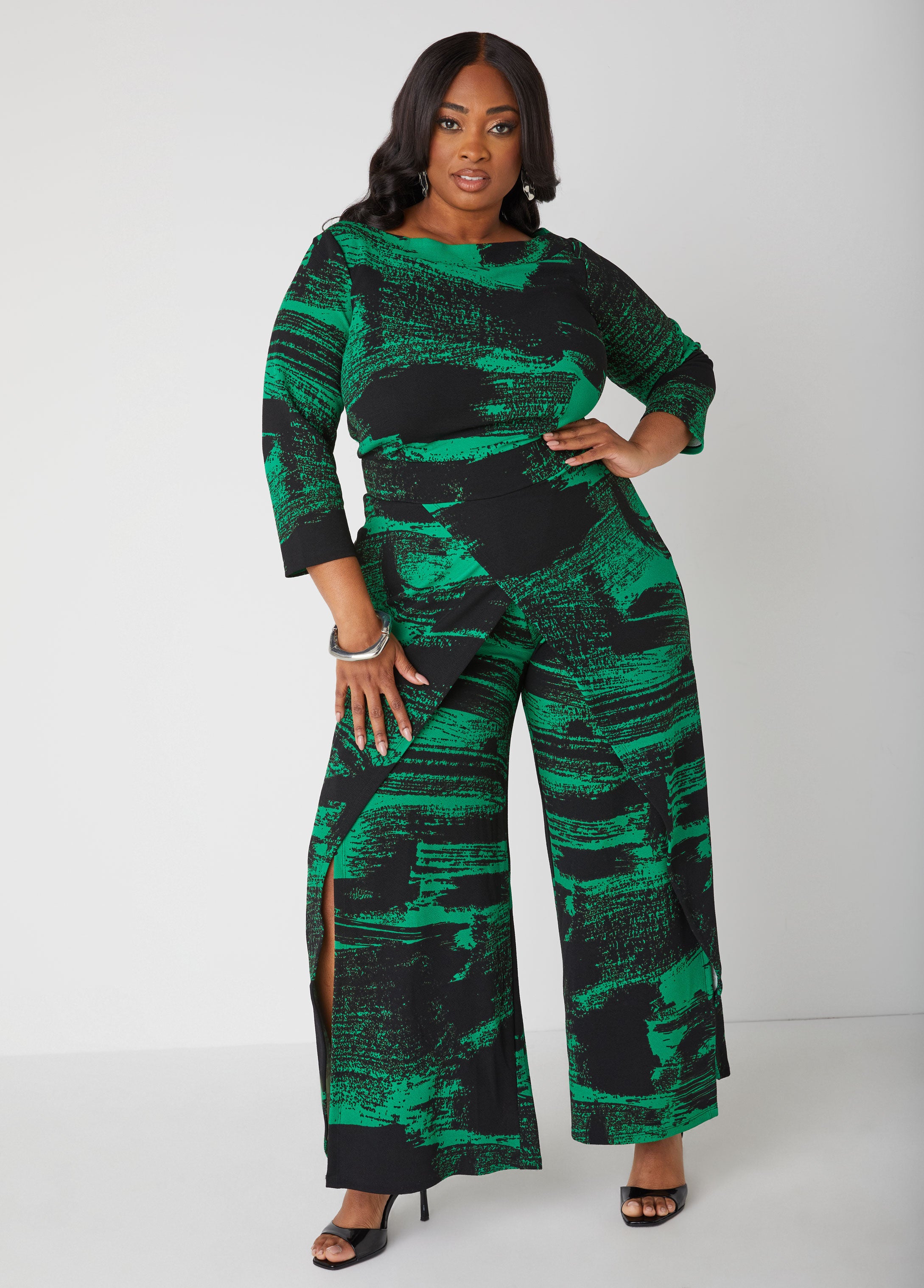 Plus Size Wide Leg Jumpsuit Plus Size Fashion Jumpsuit Style