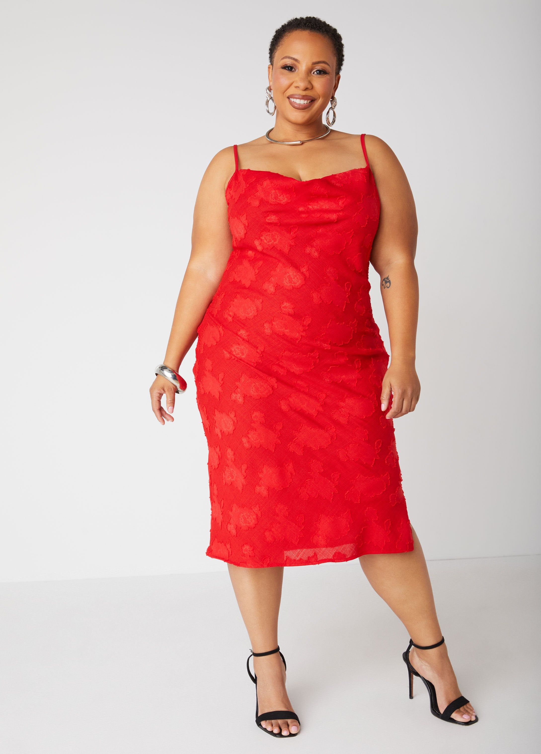 Plus Size Slip Dress Plus Size Sexy Date Night Dress Set