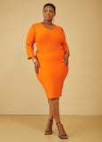 Cutout Bandage Dress