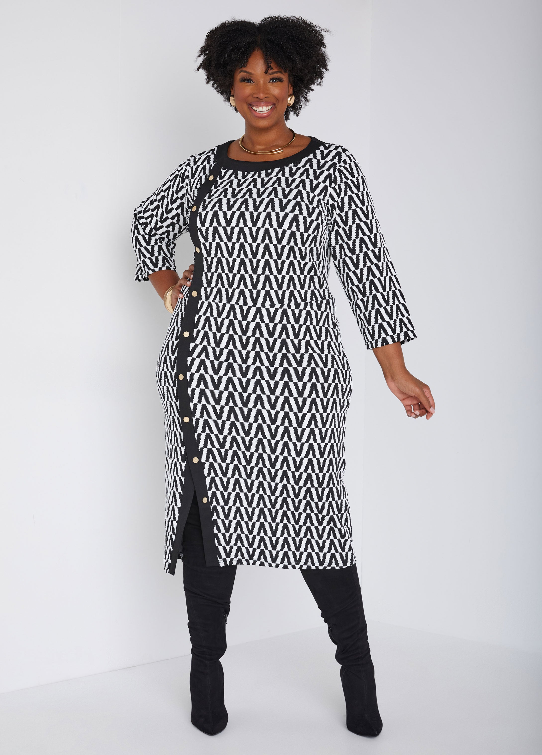 Plus Size Midi Dress Plus Size Knit Dress Plus Size Fall Fashion