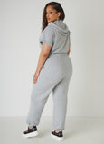 French Terry Joggers Jumpsuit