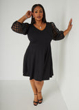 Plus Size Dress Plus Size Spring Dresses Plus Size Fit Flare Dress