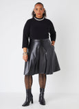 Plus Size Vegan Leather Dress Plus Size Dresses Plus Size Knit Dress