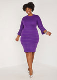 Plus Size bodycon sweater dresses plus size fall fashion dress