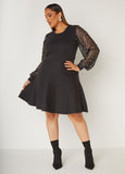 Plus Size a line sweater dresses plus size fall fashion dress