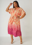 Ombre Paisley Midaxi Shirtdress