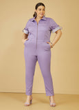 Plus Size Slim Jean Jumpsuit Plus Size Stretch Denim Jumpsuit