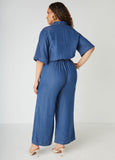 Chambray Utility Jumpsuit