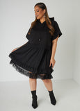 Plus Size Hoodie Dress Plus Size Sweatshirt Dress Plus Size Tulle Dress