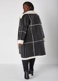 Faux Shearling Coat