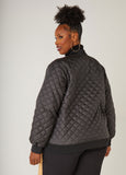 Classic Quilted Bomber Jacket