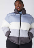 Colorblock Puffer Jacket