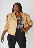 Plus Size leather moto jackets plus size faux leather jackets