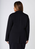 Button Front Ponte Blazer