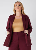 Plus Size Blazer Ponte Suit Plus Size Jacket Plus Size Set Work Separates