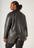 Faux Leather Jacket