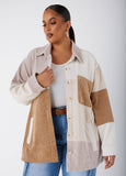 Plus Size Shacket Corduroy Jacket Plus Size Fall Jacket