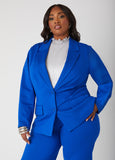 Plus Size Button Front Blazer Suit Plus Size Jacket Plus Size Suit Set