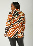 Zebra Print Blazer