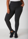 High Rise Knit Athletic Leggings