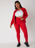 Plus Size High Rise Leggings Plus Size Trendy Fashion Athleisure Set