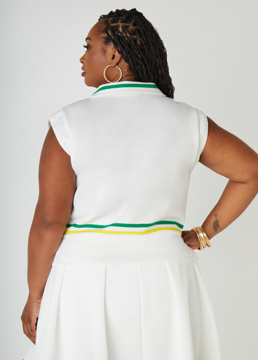 Striped Tennis Vest