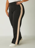 Seamed Striped Track Pants