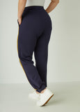 High Rise Striped Joggers