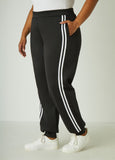 Striped High Rise Joggers