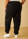 Piped Fleece Joggers