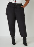 High Rise Cargo Joggers