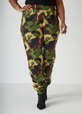 Camo Print Joggers