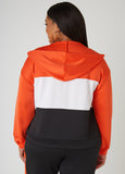 Colorblocked Hooded Jacket