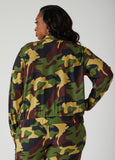 Camo Print Jacket