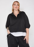 Plus Size Layered Activerwear Top 2000 fashion Y2K Streetwear Set