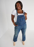 Bootcut Denim Overalls