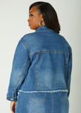 Grommet Denim Jacket