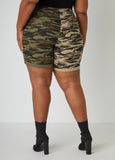 Two Tone Camo Shorts