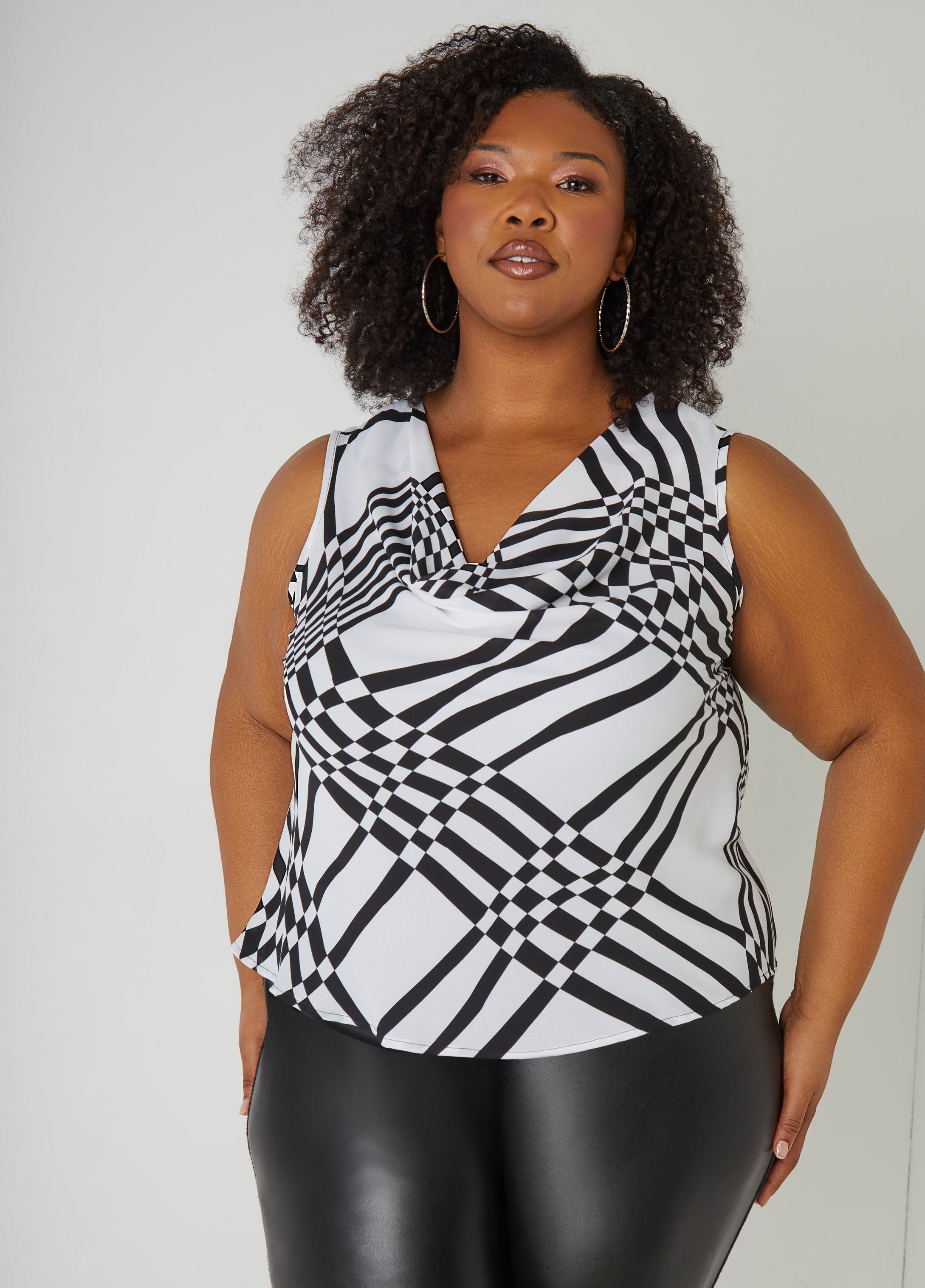 Plus Size Tank Plus Size Business Top Plus Size Cami