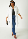 Cotton Poplin Duster Shirt