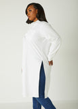 Cotton Poplin Duster Shirt