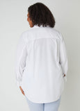 Collared Cotton Blend Shirt