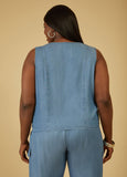 Chambray Vest