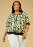 Plus Size zebra print blouse plus size business casual tops