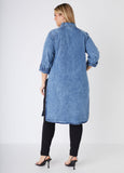 Stonewash Chambray Duster Shirt