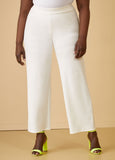 Crepe Straight Leg Trousers